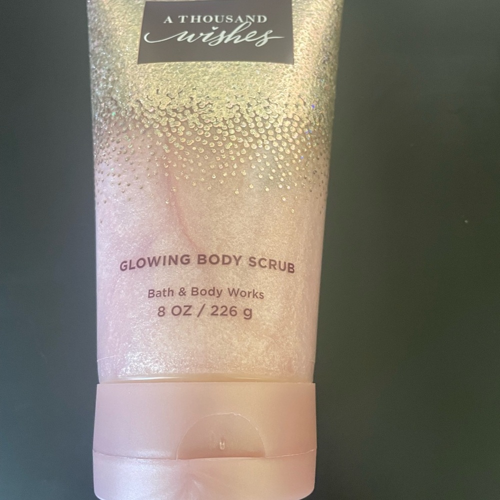 Bath & Body Works A Thousand Wishes Glowing Body Scrub - Pink